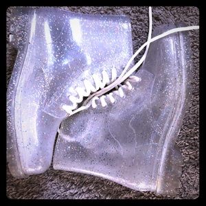 Urban Outfitters Glitter Boots